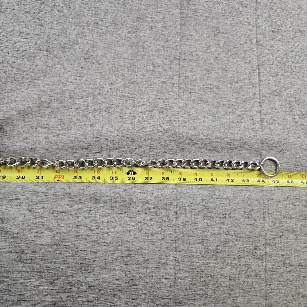Steve Madden Women's Silver 3 Strand Layered Belt Adjusts To Fit Size 29